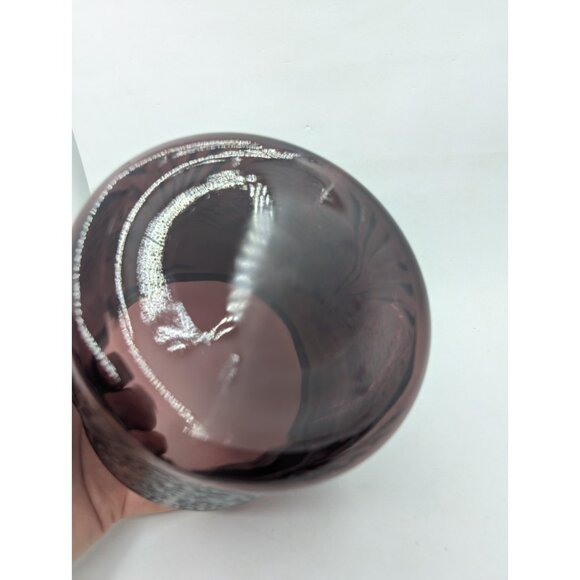 Vth Royal Lace Hazel Atlas Amethyst Depression Glass Cookie Jar Bottom Only HTF - Picture 4 of 16